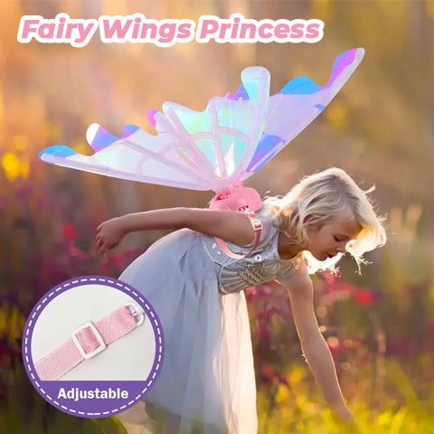 Alas de Hadas Con Movimiento y Luces - Fairy Wings Princess