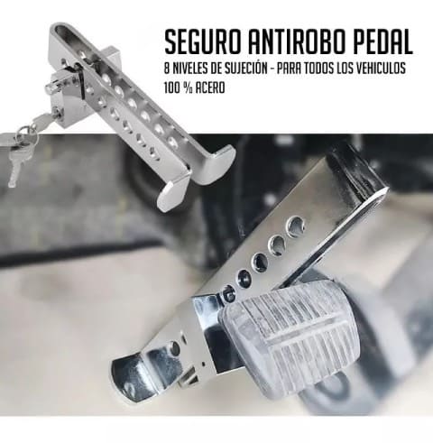 Seguro anti robo para pedal de automóvil - Smart Lock®