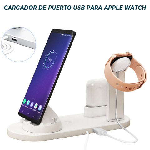 Cargador Inalámbrico 3 en 1 - Charger Plus